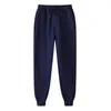 Men's Pants 2024 Earphone Printed Wool Drooping Casual Jogging Autumn And Winter Fashion