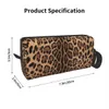 Sac de maquillage imprimé léopard Femmes Voyage Organisateur cosmétique Fi Animal Skin Storage Sacs de toilette N0N5 #