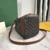 Sac seau en cuir de luxe de haute qualité pour femmes et hommes, mini sac à main design, portefeuille de mode classique avec cordon de serrage, portefeuille seau, sac à main, sac à bandoulière