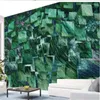 Sfondi Wellyu Carta da parati personalizzata Papel De Parede 3D Solido geometrico quadrato Ampio soggiorno Comodino da parete Behang