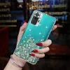 Bling Star Glitter Silicone Case pour Xiaomi Mi A2 A3 11I 12X 12T 9 12 8 11 LITE 5G 9T 10T 11T PRO NOTE 10 Soft Shiny Cover