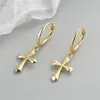 أقراط DANGLE QMCOCO SIVAL CONER SURKER STRECK CROSS CROSS FOR GIRL FASHION AGPLAME