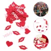 Décoration de fête, décoration de mariage, confettis de la saint-valentin pour Table, ornement de maison, accessoires Flash Po