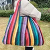 large Size Reusable Shop Bag Tote Bag Foldable Tear Resistant Lady's Travel Bag Tote Wable Durable Nyl 2022 k9QI#