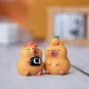 Anime Capybara Blind Box Simulation Capibara Action Figures Doll Barn födelsedag julklapp 240325