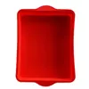 NONSTICK Square Silicone Cake Mold Pan Bakpannor Bakeware DIY Tools 240328