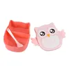 2024 Owl Shaped Lunch Box With Compartments Lunch Food Container With Lids Almacenamiento Cocina Portable Bento Box For Kids School Owl