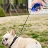 Dog Collars Leash8.2ft WalkingLeashesヘビーデューティータングルフリーイージーロックリリース強摘みナイロン