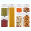 Storage Bottles Plastic Food Container Durable Vacuum Technology Tea Tank Bulk Sealed Jar Spice Containers Kitchen Box Versatile