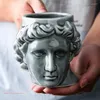 Tazze Apollo Sculpture Cup For Head Mug Creative Coffee Soup Coc