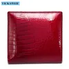 Vickaweb Mini Wallet Women本物の革の財布fiワニhaspショートウォレット女性小さな女性財布と財布209 E7JG＃