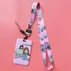 nurse Life Lanyard Credit Card Holder Neck Strap Carto Busin Keychain Hang Rope ID Badge Holder Lariat Lasso G3tk#