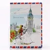 fi Miss love travel Passport Cover ID Credit Card Bag 3D Design PVC Leather Busin Card Holder Passport Holder 14*10CM U5H8#