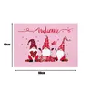 Carpets Valentine's Day Entrance Doormat Pink Cartoon Printed Floor Mat Bedroom Living Room Hallway Soft Welcome Home Decoration