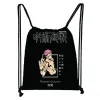 Japon Anime Jujutsu Kaisen Yuji Itadori Drawstring Çantalar Kadın Seyahat Ayakkabı Tutucu İçin Depolama Çantası Genç Kitap Çantası Hediyesi Y8Q6#