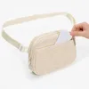 Riñonera de paja para mujer, monederos y bolsos de ratán, cinturón de pecho para mujer, bolso Phe M20Q #