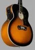 Wholesale SJ200 Dreadnought Guitar Guitar Guitar Guitarra Sunburst Color + Fishman Presys Blend Pickups 258