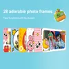 Appareil photo numérique à impression instantanée 1080P, vidéo pour enfants, jouet Selfie, cadeaux pour garçons et filles