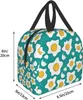 Kawaii Fried Egg Lunch Board Sac à lunch réutilisable pour la boutique de pique-nique de voyage Consulter de nourriture pour femmes hommes adultes C9do #