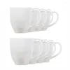 Tazze Creative Cute Coffee Cup Ceramic Acqua Porcellana bianca Withreat School Teacher Gift Drink Utensili