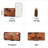 Nouveau sac à main pour femmes rétro portefeuilles en cuir pour femmes LG couverture portefeuilles porte-carte Phe sac en relief Floral dames sac à main x5AC #