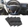 Couvre-volant pour Lada Vesta Xray 2024 - Couverture intérieure de voiture en cuir perforé cousu à la main avec des kits de fils d'aiguilles