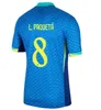 2023 2024 BRASILIEN Fußballtrikots L.PAQUETA NEYMAR VINI JR.22 23 P.COUTINHO RICHARLISON Fußballtrikot G.JESUS T.SILVA BRUNO G. PELE CASEMIRO Männer Frauen Kinder Sets Trikots