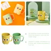 Mugs 2 Pcs Make Up Brush Holder Brushing Cup Travel Mouthwash Personalized Cups Pp Toothpaste