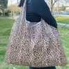 large Carto Shop Bags Reusable Ladies Handbags Travel Shoulder Bags Foldable Portable Fi Pocket Storage Bags Tote Bag O7rR#