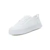 Wandelschoenen Monrinda Dames Sneakers Wit Slip-on Comfortabele sportvrouw Ademende rubberen buitenzool Schoen voor meisjes F06