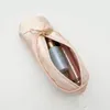 Sac de maquillage pour chaussures de ballet rose, sac à cosmétiques élégant, étui de rangement parfait pour les amateurs de ballet et les collectionneurs de statistiques Dropship C0QH #