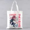 azul Lock Shop Bag Shopper Jute Bag Isagi Yoichi Hyoma Chigiri Meguru Bachira Shop Tote Bag Reutilizável Bolsa Sacolas 06Mx #