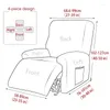 Chair Covers 4pcs/set Recliner Sofa Cover Lazy Boy Relax All-inclusive Lounger Single Seater Couch Slipcovers Armchair