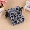 20pcs/lote 3 tamanhos Back de pegada de gato de gato preto Bolsa de organza para armazenamento G3FQ#