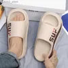 home shoes New Slippers Men Sandals Flip Flops Beach Sandalias Couple EVA Slides Indoor Household Indoor Household Thick Bottom House Y240401