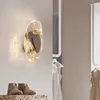 Wandlampen Licht Luxe Sfeervolle Kristallen Lantaarnpaal Modern Minimalistisch El Woonkamer Slaapkamer Creatieve Kunst