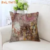 Pillow Geometric Sofa Cover For Living Room Modern Gray Throw Pillowcase Euro Decoration Square 45x45cm