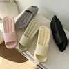 Casa Sapatos Bonito Casa Chinelos Nuvem Mulher Urso Verão Praia Slides Interior Sola Macia Antiderrapante Eva Sandálias Homens Masculino Flip Flops Chuveiro Sapatos Y240401