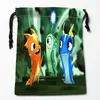 Sacs à cordon personnalisés Slugterra Sacs cadeaux imprimés 18 * 22 cm Pochette de voyage Vêtements de rangement Sac à main Sac de maquillage b69x #