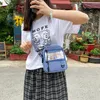 Sac Qiaoduo femmes sacs à main sacs à bandoulière pour filles 2024 mode femme toile bandoulière mignon Transparent sacs à main messager