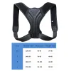 Posture Corrector Back Brace Adjustable Posture Brace for Upper Back Shoulder Back Pain Relief Trainer Spine Corset Support