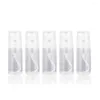 Storage Bottles 5Pcs/Sets Refillable Transparent Plastic Perfume Atomizer Mini Empty Spray Bottle Portable Travel Accessories 2/3/5ml