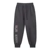 Men's and women's sweatpants overalls sweat Harlan foldable stretch pants jogging elastic pants designer#013