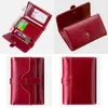 high Quality Women's Genuine Leather Wallet Female RFID Anti Theft Card Holder Coin Purse Wallets for Women Clutch Bag P0Td#