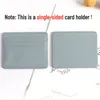 1PCS PU Leather ID Card Solder Candy Color Bank Credit Card Box Multi Sllot Slim Card Case portefeuille Femmes Men Busin Cover P9VX #