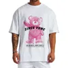 Bears Fashion T-shirts for Men and Women Lovers 270g Cotton China-chic Cute Short Sleeved