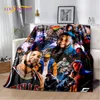 Singer Free Anuel AA Rapper Hip Hop 3D Soft Plush Blanket,Flannel Blanket Throw Blanket for Living Room Bedroom Sofa Cover Child