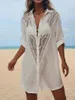 Bikini Cover-up camicia da bagno estivo Donne da bagno in spiaggia per la spiaggia boho beachwea