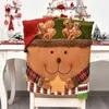 Stoelhoezen Kerst Decoratieve Set Kruk Speelgoedhoes Europese en Amerikaanse Ornamenten Woninginrichting