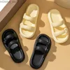 scarpe da casa New Summer Fashion Pantofole antiscivolo Lithe morbide diapositive Comfort Seabeach Sandali all'aperto Scarpe da donna Ladies Home Infradito Y240401